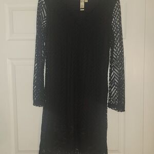 Emma Michele Black Lace Dress